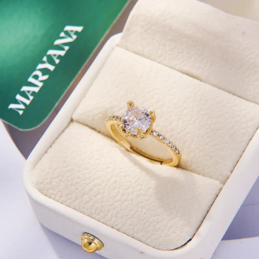 BAGUE SERTIE OVALES - MARYANA BIJOUX