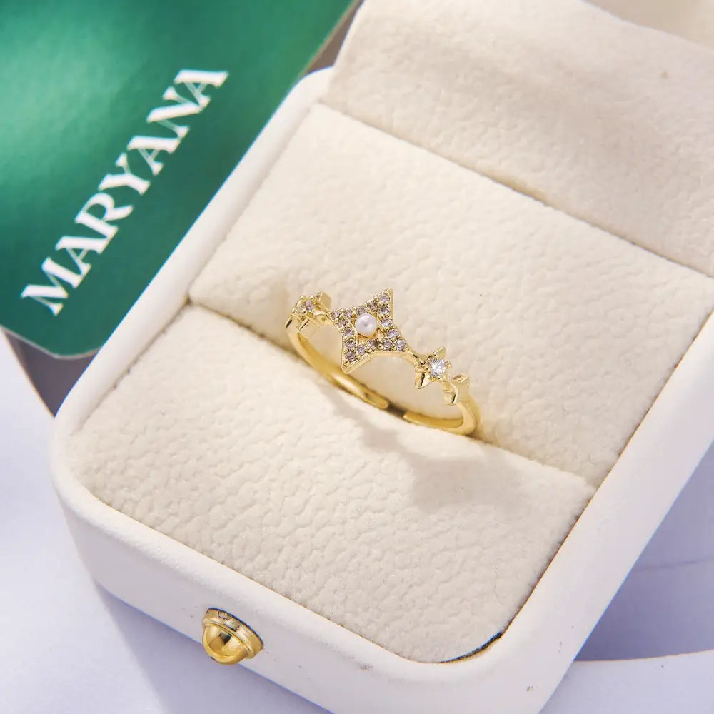 BAGUE VINTAGE DES ÉTOILES - MARYANA BIJOUX