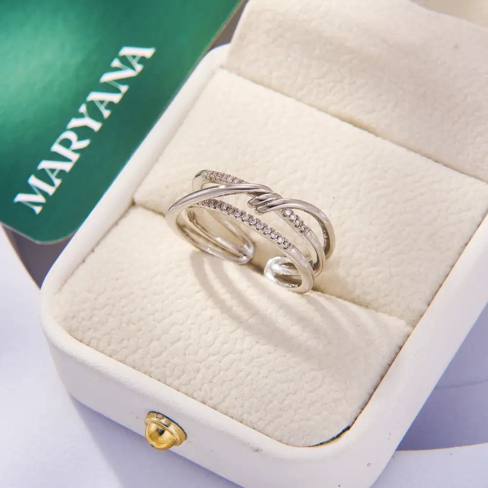 BAGUE OUVERTE TORSADÉ - MARYANA BIJOUX