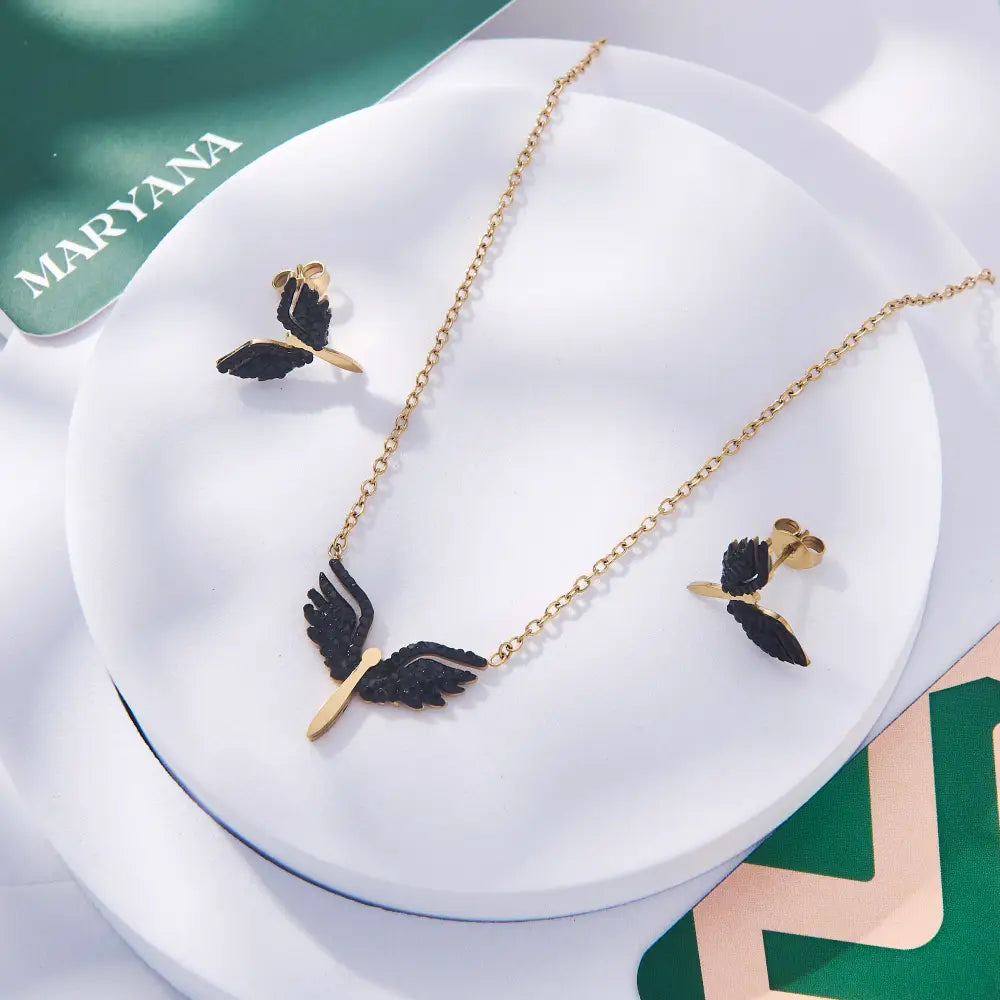 ENSEMBLE DÉLICAT AILES D'ANGE - MARYANA BIJOUX