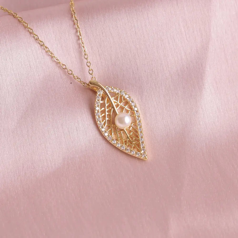 COLLIER DE FEUILLES COUPPÉES - MARYANA BIJOUX