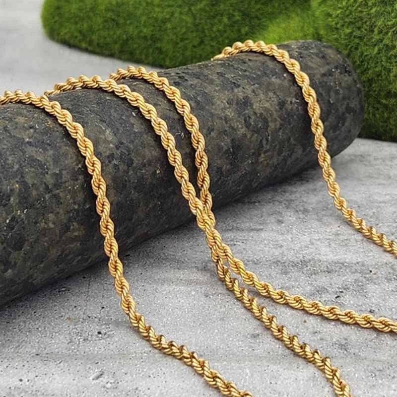 COLLIER CHAINE CORDE - MARYANA BIJOUX