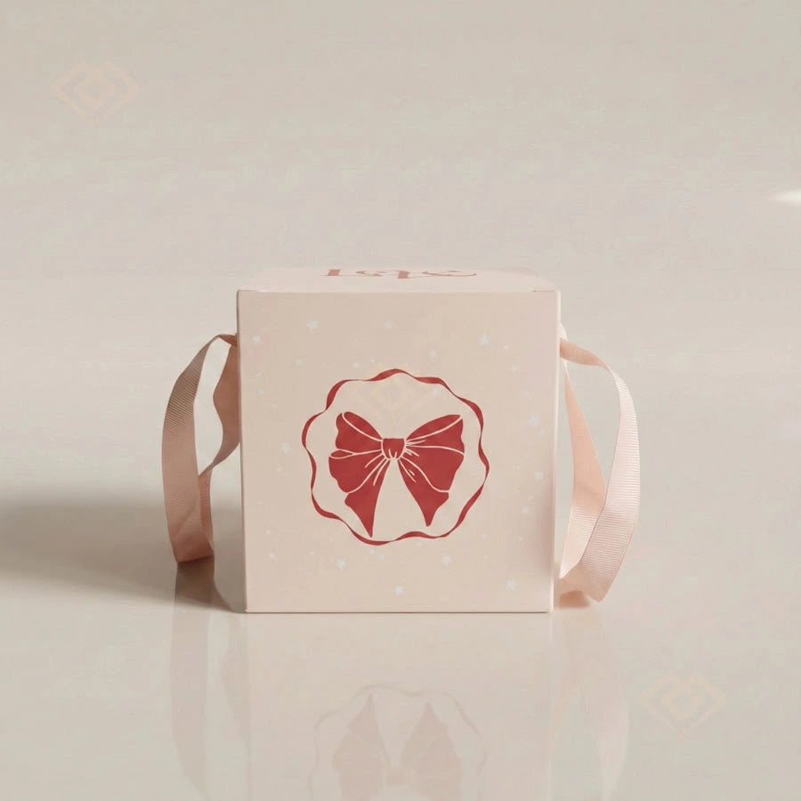 BOÎTE BLOOM LUXE AVEC COLLIER CŒUR INFINI