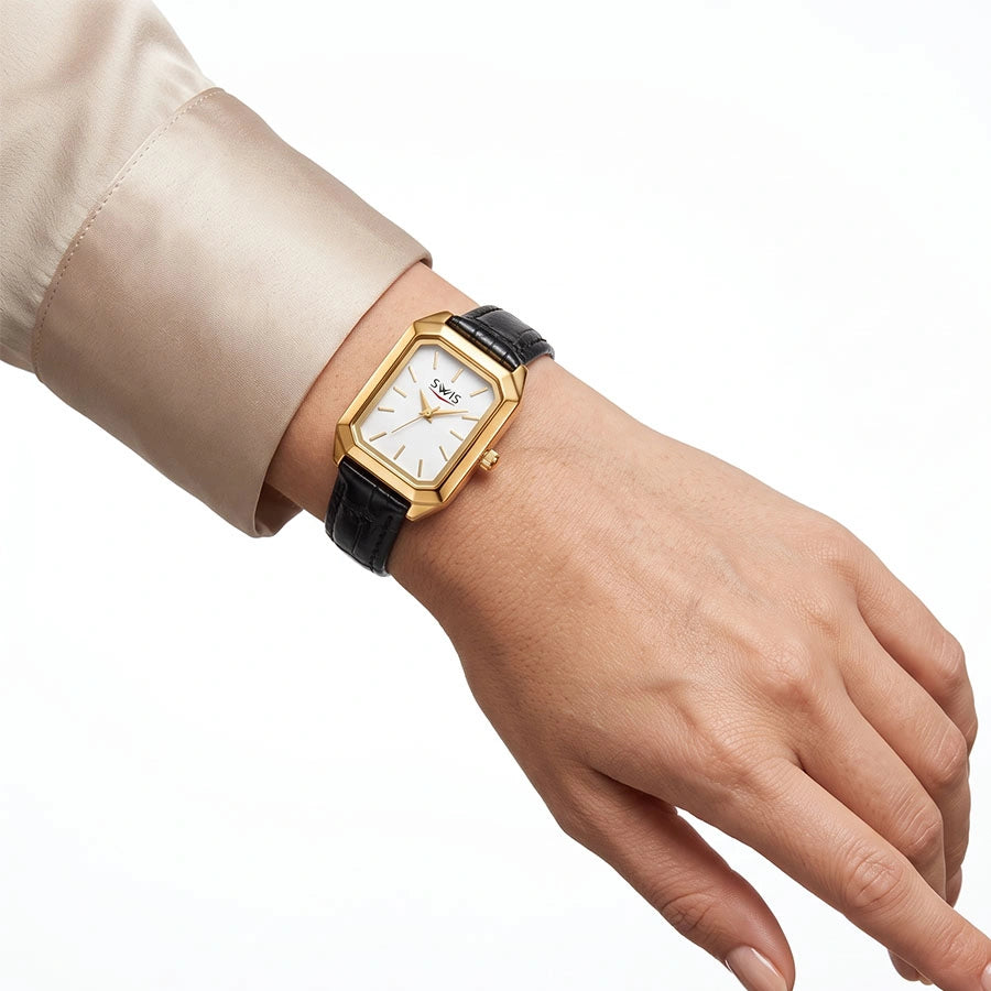 MONTRE SWIS VELVET NOIR/B
