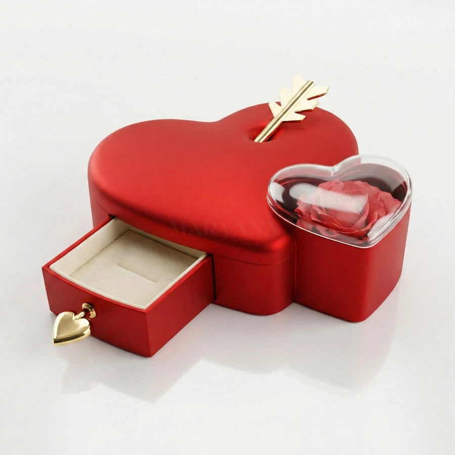 BOÎTE FLÈCHE D’AMOUR AVEC COLLIER ÉCLAT ÉTERNEL