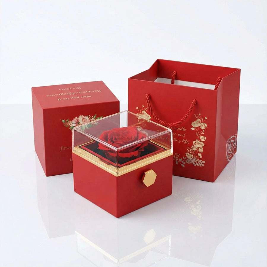 BOITE CHARME PRESTIGE AVEC COLLIER CŒUR PRÉCIEUX