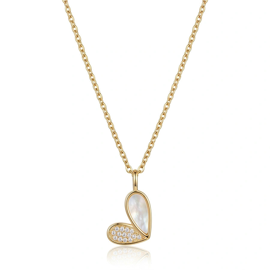 COLLIER COEUR RÉTRO