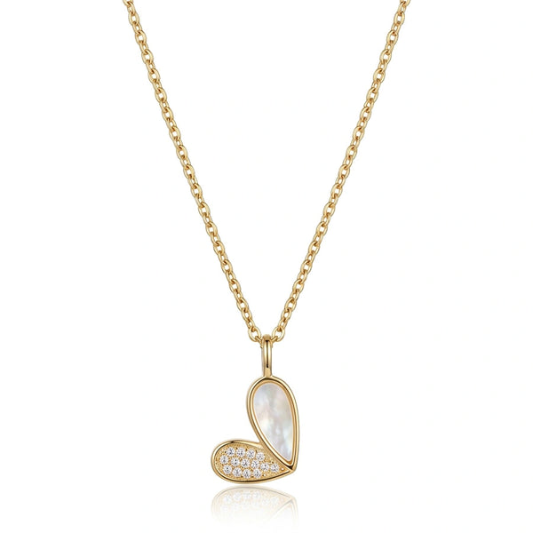 COLLIER COEUR RÉTRO