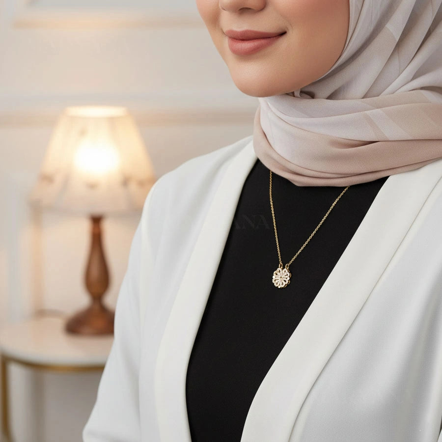 BOITE CHARME PRESTIGE AVEC COLLIER CŒUR MAGNÉTIQUE