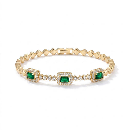 BRACELET OVAL RUBY