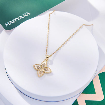 COLLIER FLEUR TRÈFLE - MARYANA BIJOUX