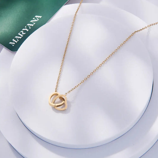 COLLIER DOUBLE COEUR
