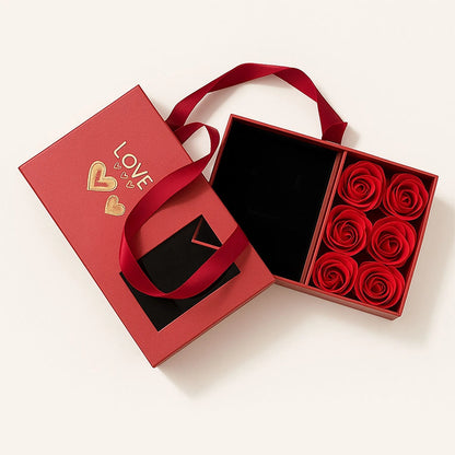 BOÎTE TRÉSOR D’AMOUR AVEC COLLIER ÉCLAT ÉTERNEL