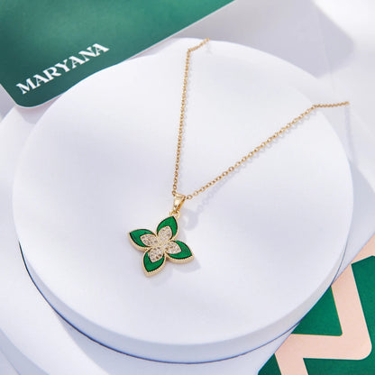 COLLIER FLEUR TRÈFLE - MARYANA BIJOUX