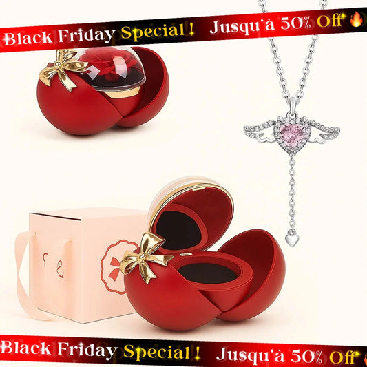 BOÎTE LA SPHÈRE MAGIQUE AVEC COLLIER ANGE D’AMOUR