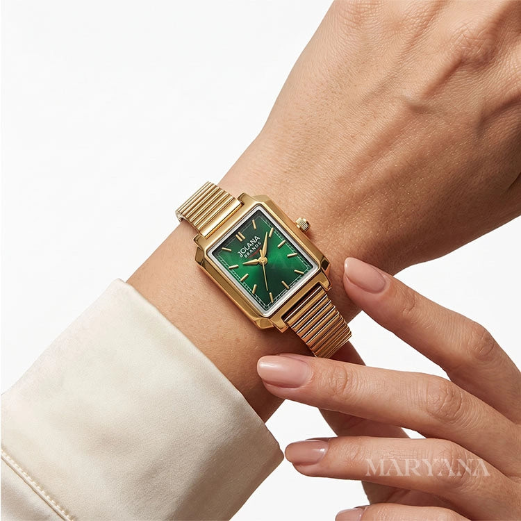 MONTRE MONACO SIGNATURE DORÉ/V