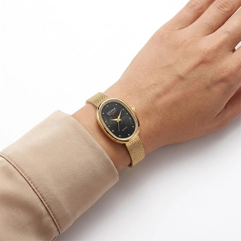 MONTRE PERLE ÉLÉGANTE DORÉ/N