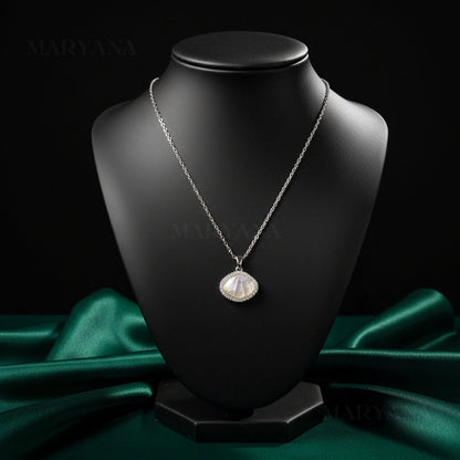 BOÎTE AMOUR ÉTERNEL BLEU - COLLIER OCEAN SHELL