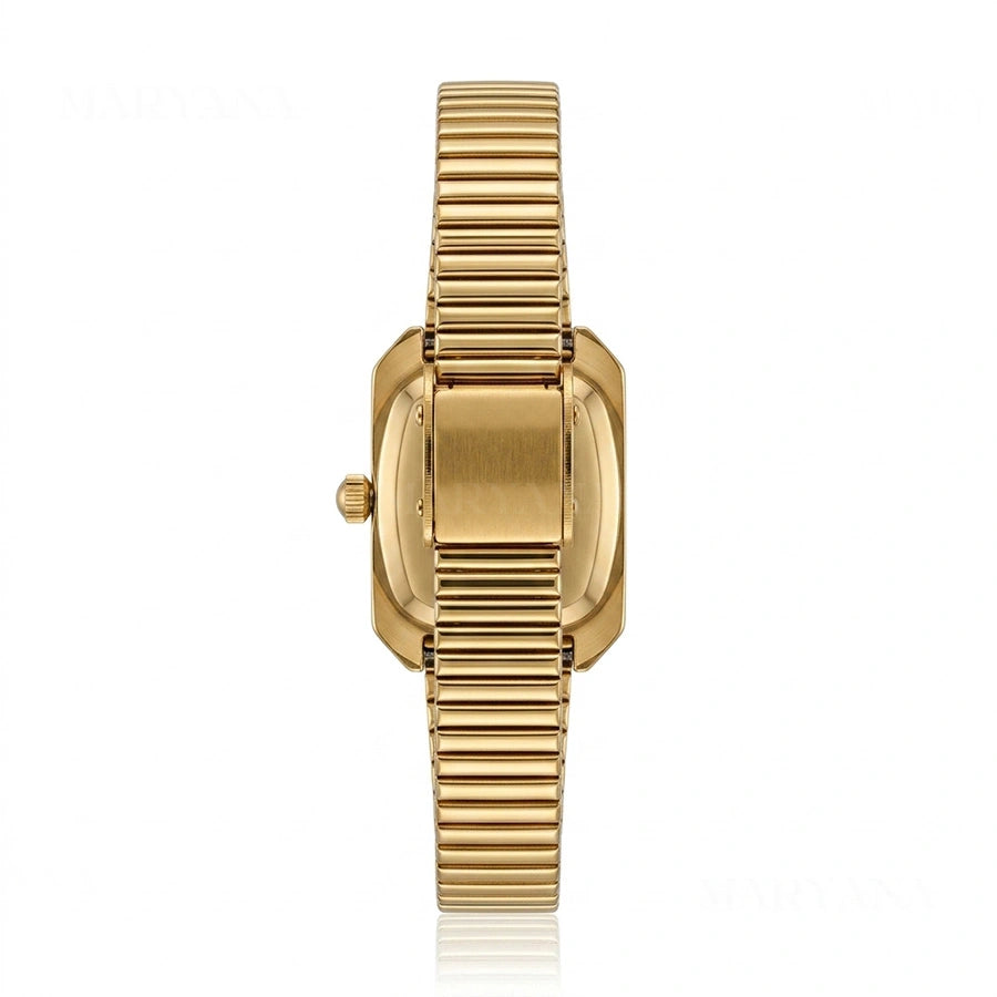 MONTRE ÉCLAT NOIR DORÉ/M