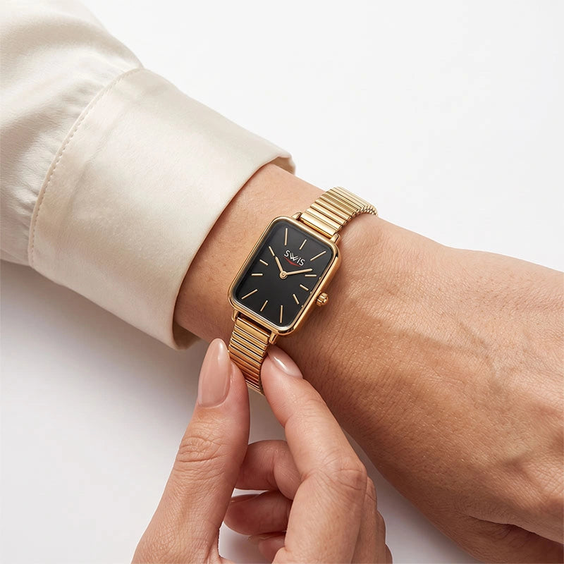 MONTRE SWIS MILANO CHIC DORÉ/N