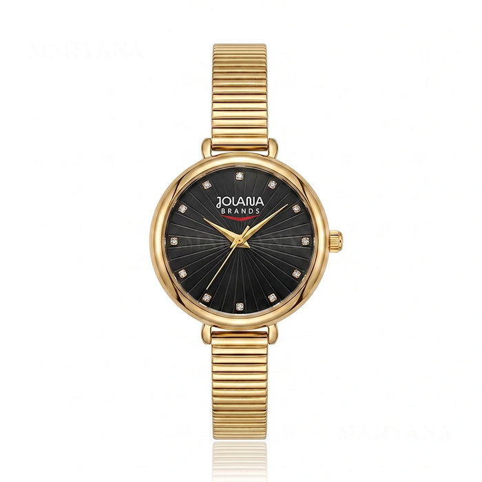 MONTRE JOLANA ÉCLAT NOCTURNE DORÉ/N — image 1