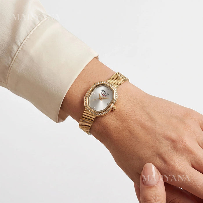 MONTRE JOLANA OLYMPIA PRÉCIEUSE DORÉ/B — image 3