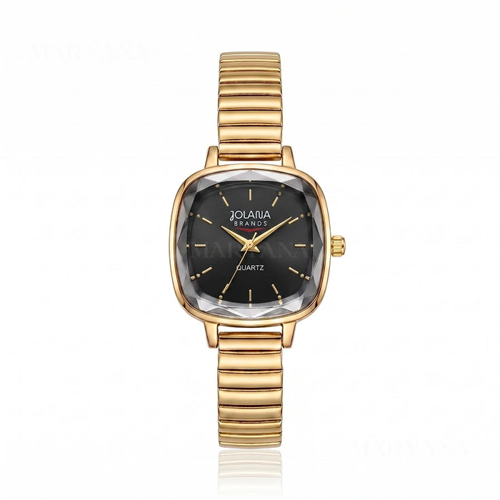 MONTRE JOLANA CRISTAL DOUX DORÉ/N — image 1