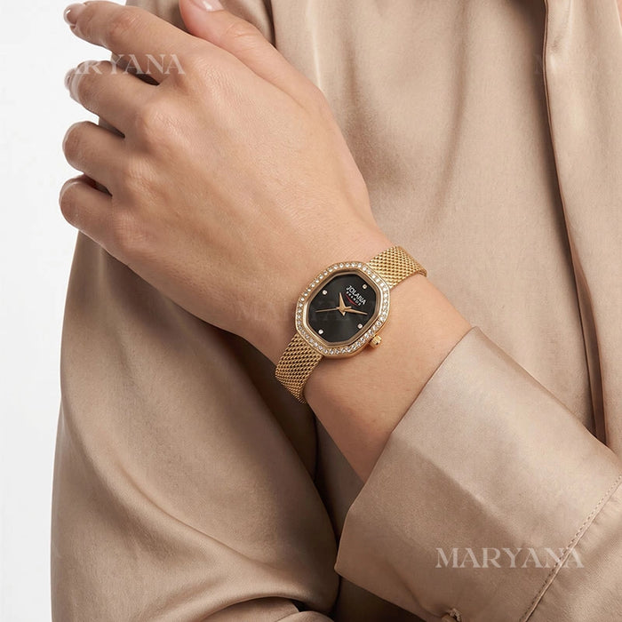 MONTRE JOLANA OLYMPIA PRÉCIEUSE DORÉ/N — image 3