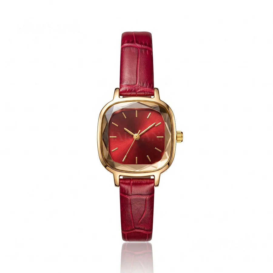 MONTRE CRYSTALIA ROUGE/ROUGE