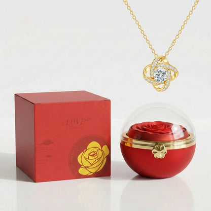 BOÎTE LOVE BLOSSOM AVEC COLLIER ÉCLAT ÉTERNEL