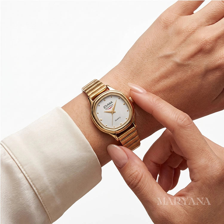 MONTRE AURORA CLASSIQUE DORÉ/B