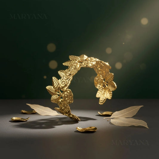 BRACELET ÉLÉGANCE FEUILLAGE - MARYANA BIJOUX