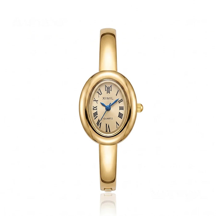 MONTRE XIMIL ROYALE DORÉ/BEIGE — image 1
