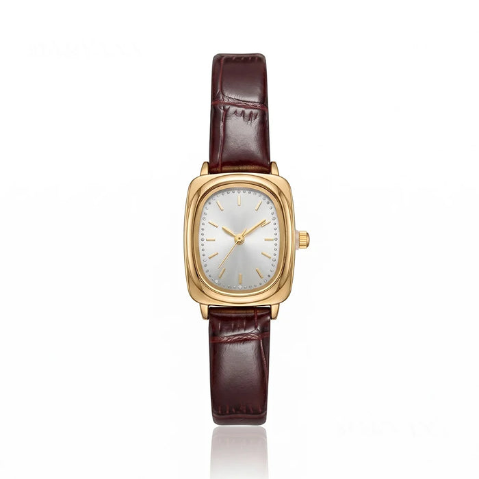MONTRE VELORA MARRON/BLANC — image 1