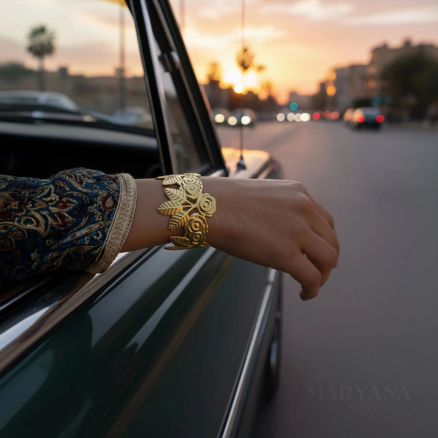 BRACELET ÉLÉGANCE FEUILLAGE - MARYANA BIJOUX