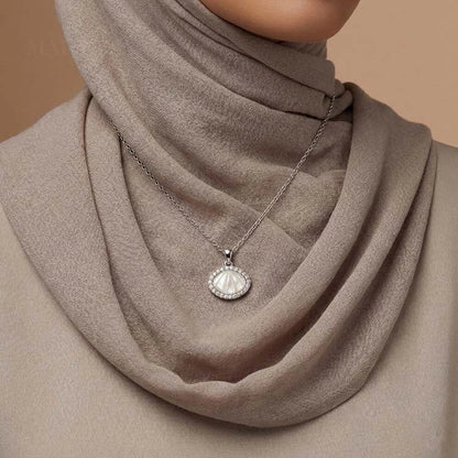 BOÎTE AMOUR ÉTERNEL BLEU AVEC COLLIER OCEAN SHELL