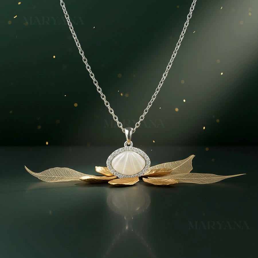 BOÎTE AMOUR ÉTERNEL BLEU - COLLIER OCEAN SHELL