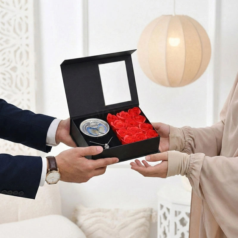 COLLIER CŒUR ÉTERNEL AVEC PERLE – ÉDITION LUXE