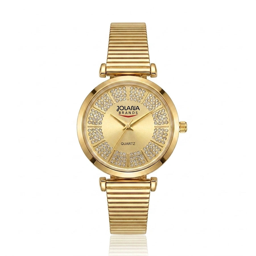 MONTRE ÉCLAT DIAMANT DORÉ/M
