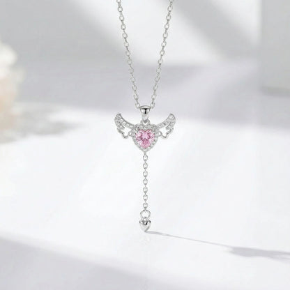 BOITE FLEUR ETERNA ROSE AVEC PACK ANGE D’AMOUR ÉTERNEL