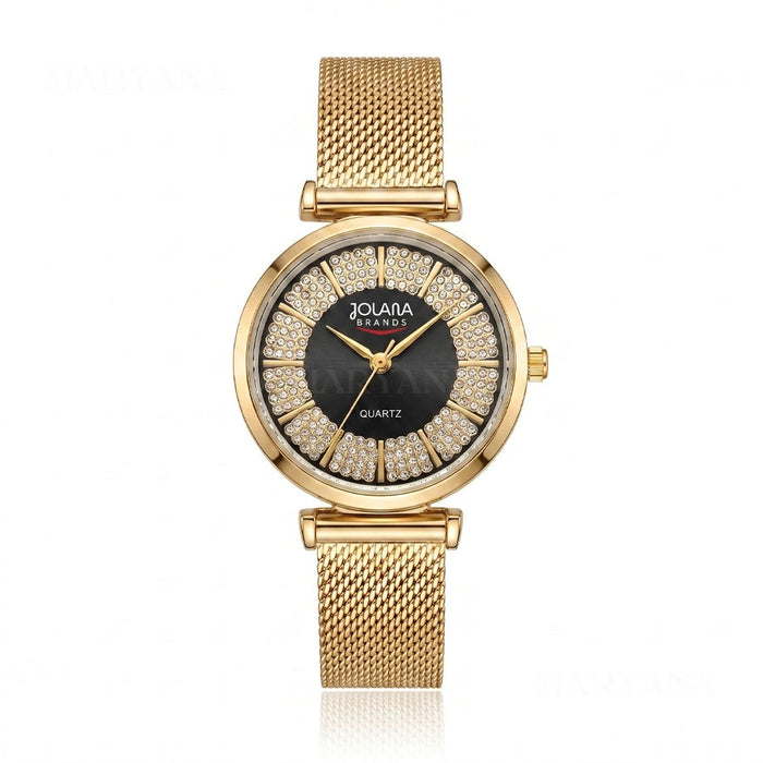 MONTRE JOLANA ÉCLAT DIAMANT DORÉ/N — image 1