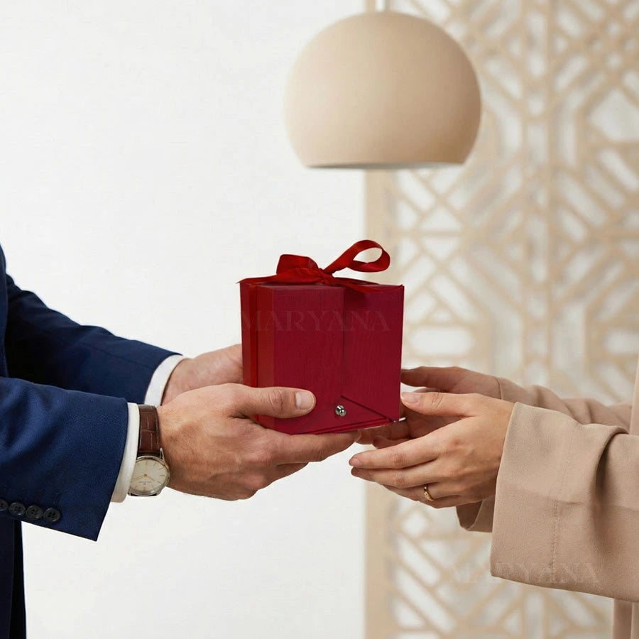 BOITE ÉMOTION PRÉCIEUSE AVEC COLLIER CŒUR PRÉCIEUX