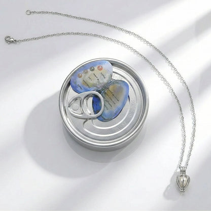 COLLIER CŒUR ÉTERNEL AVEC PERLE – ÉDITION LUXE