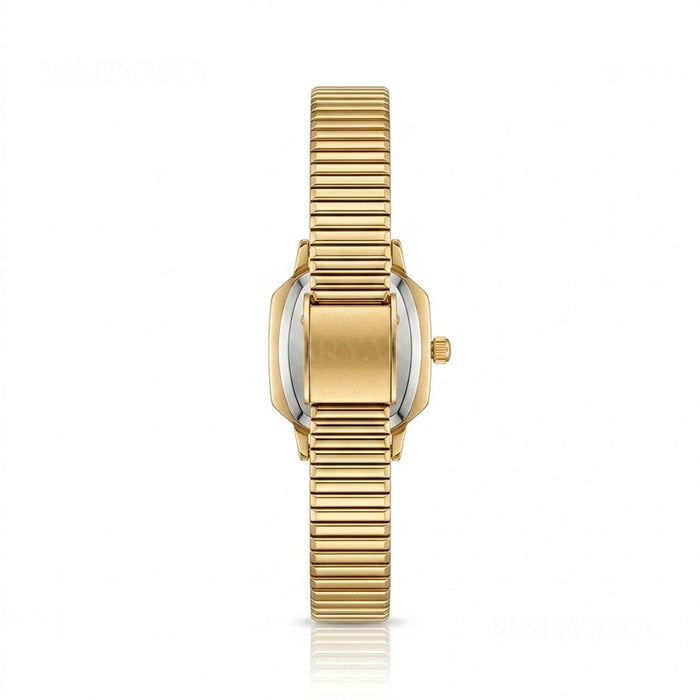 MONTRE JOLANA VELVET NOIR DORÉ/N — image 2