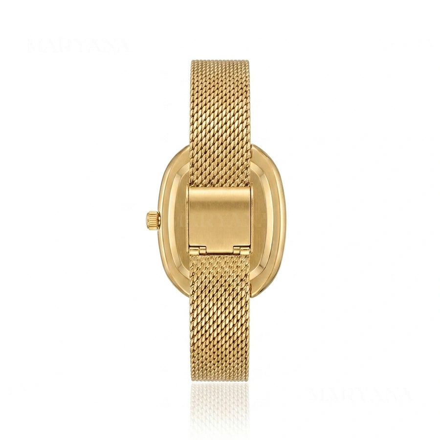 MONTRE PERLE ÉLÉGANTE DORÉ/B