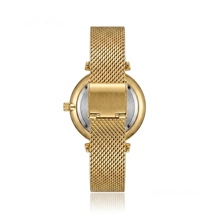 MONTRE JOLANA ÉCLAT DIAMANT DORÉ/N — image 2