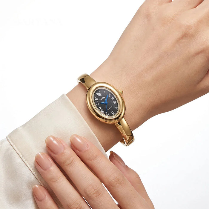 MONTRE XIMIL ROYALE DORÉ/NOIRE — image 2