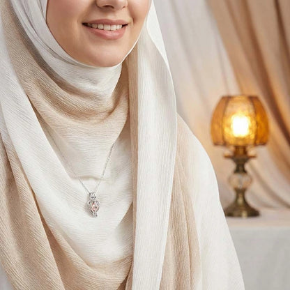 COLLIER CŒUR ÉTERNEL AVEC PERLE – ÉDITION LUXE