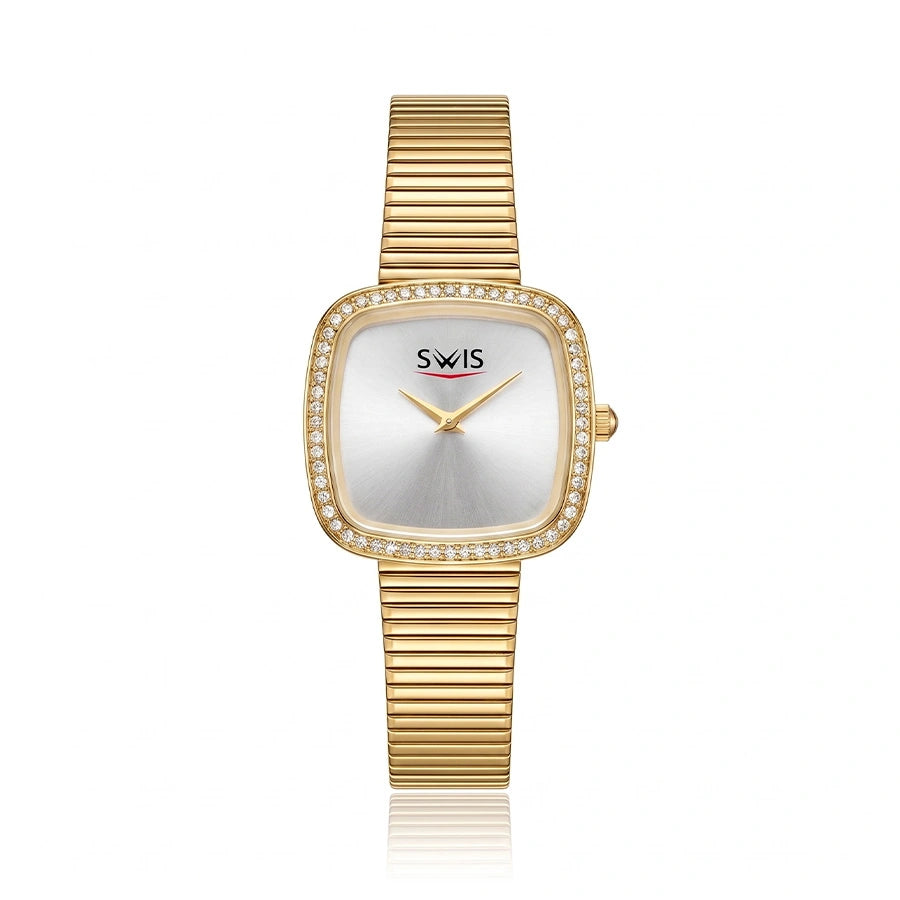 MONTRE SWIS AURÉLIA DORÉ/B