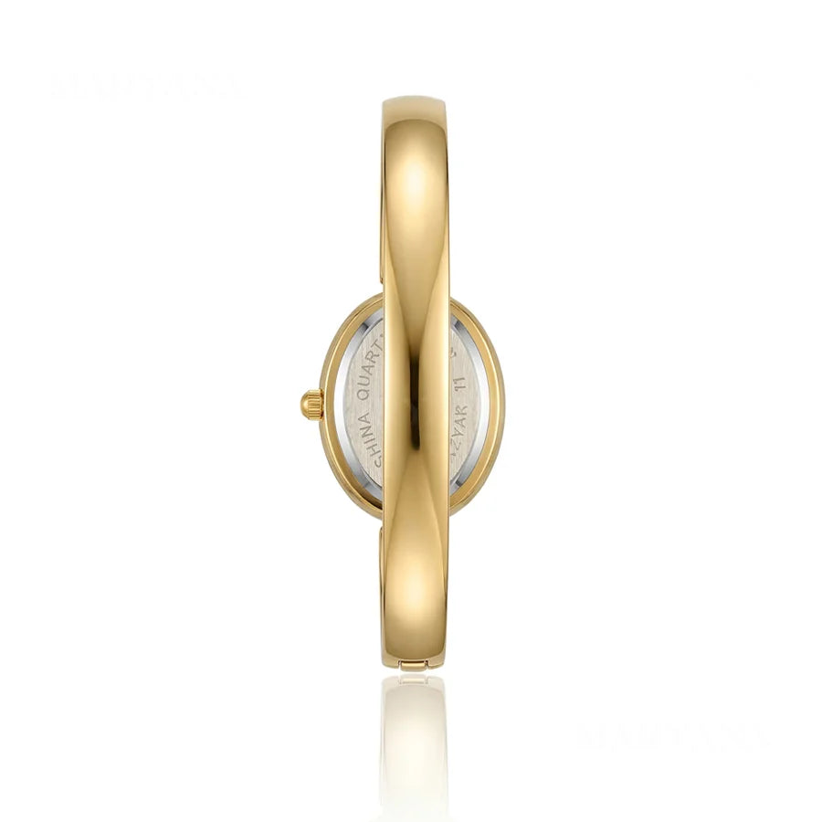 MONTRE XIMIL ROYALE DORÉ/BEIGE